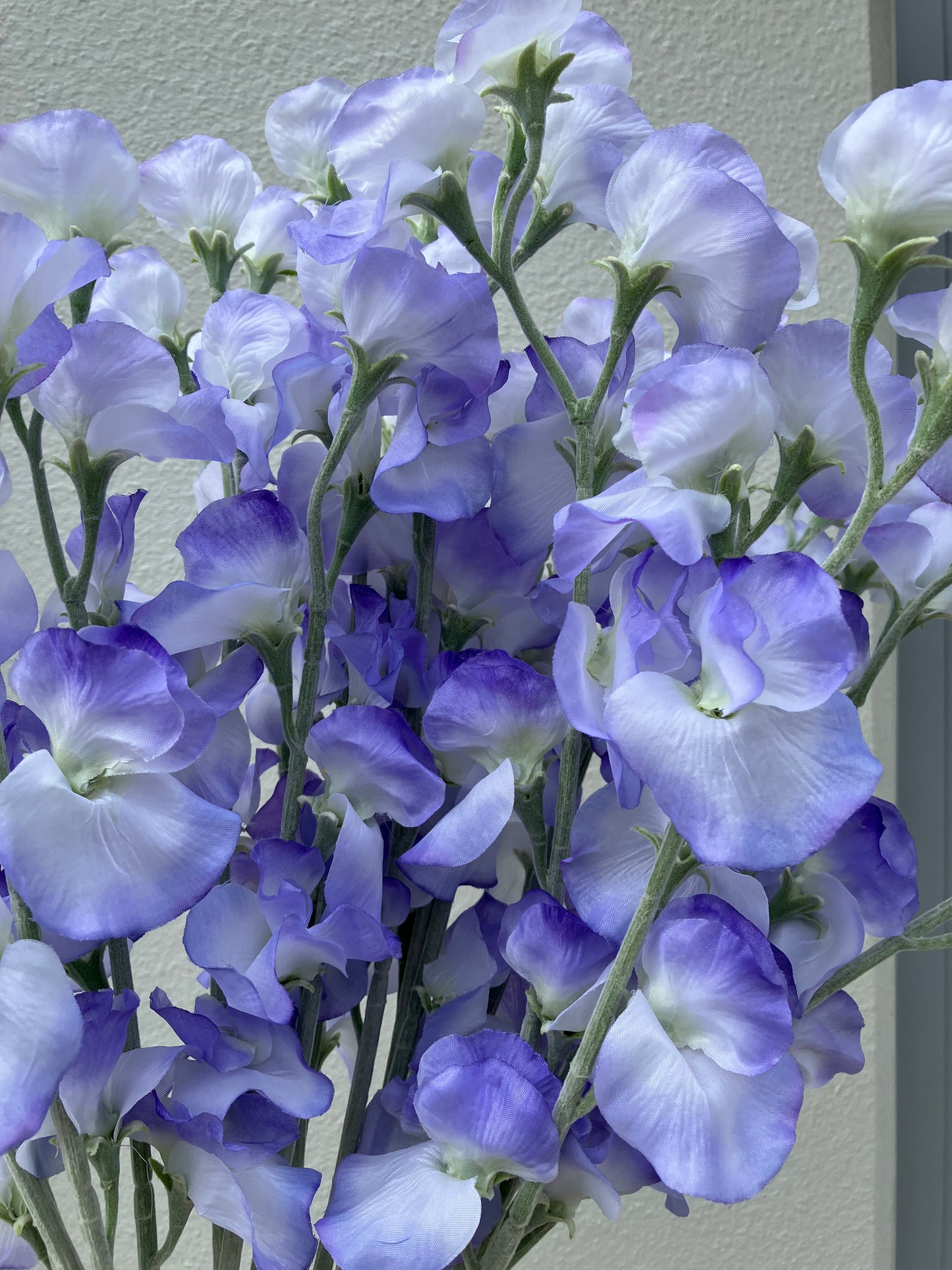 Artificial Sweet Pea Blue