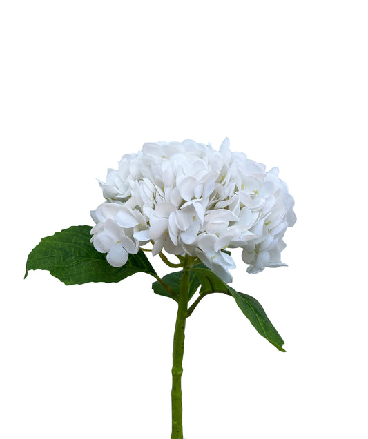 Artificial Real Touch Hydrangea White