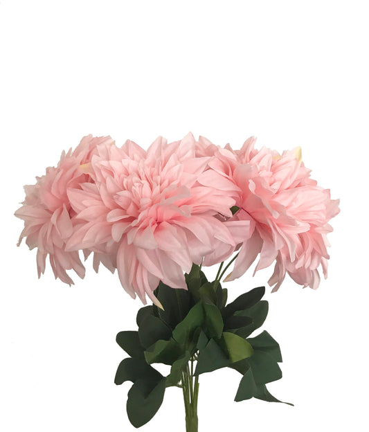 Bouquet de Dahlia Artificiel Rose