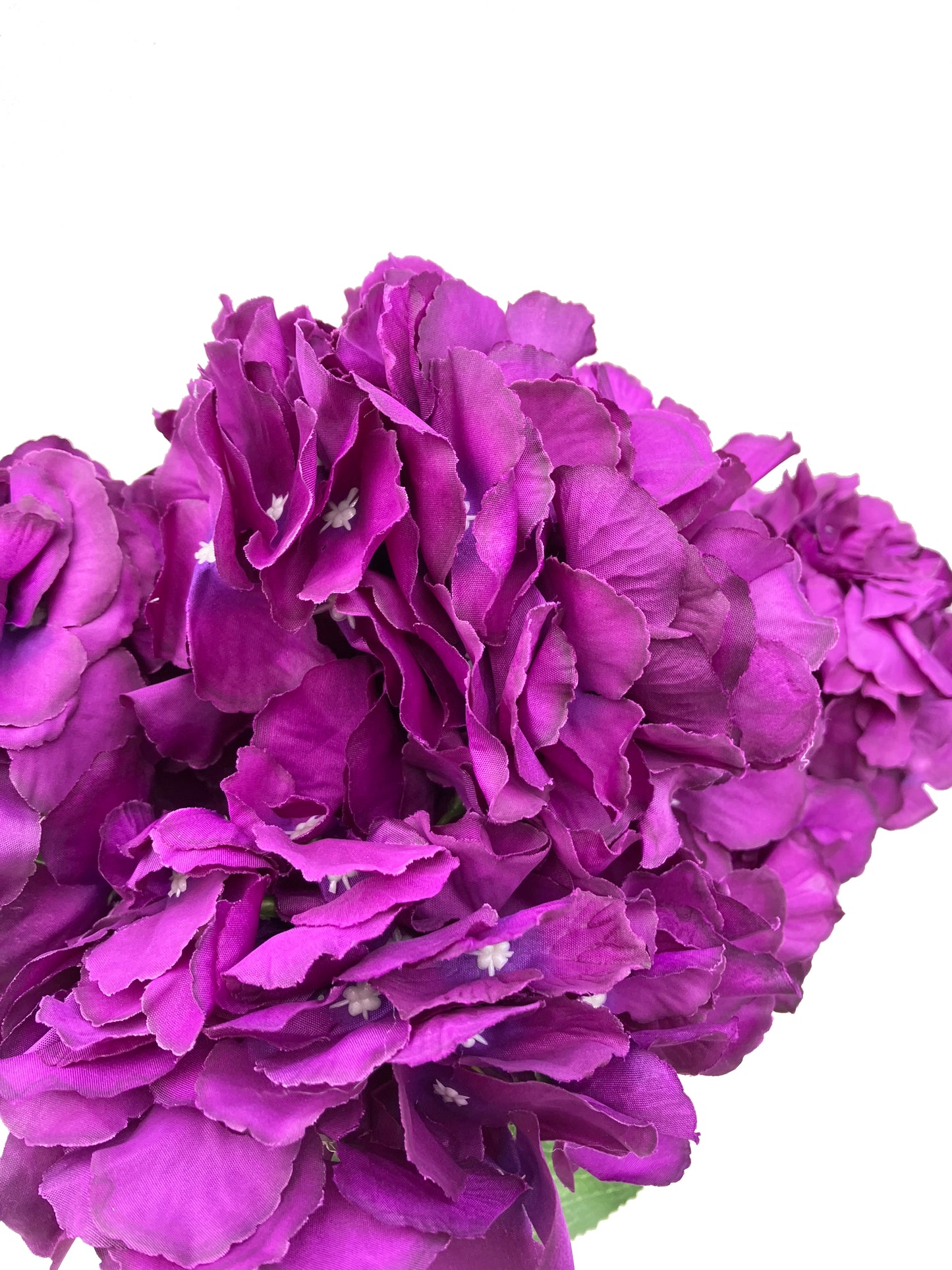 Artificial Hydrangea Bunch Purple