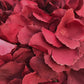   faux hydrangea dark red