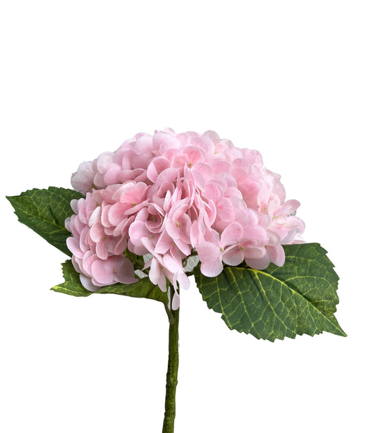 Artificial Real Touch Hydrangea Pink