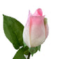 Capullo de rosa artificial de tacto real rosa claro