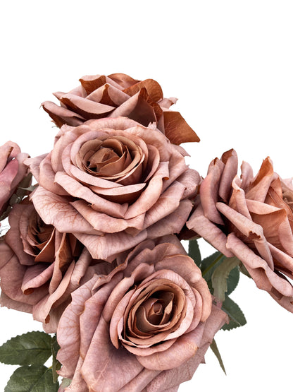 Ramo De Rosas De Seda Artificial Desnuda