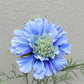 Spray Scabiosa Artificial Azul