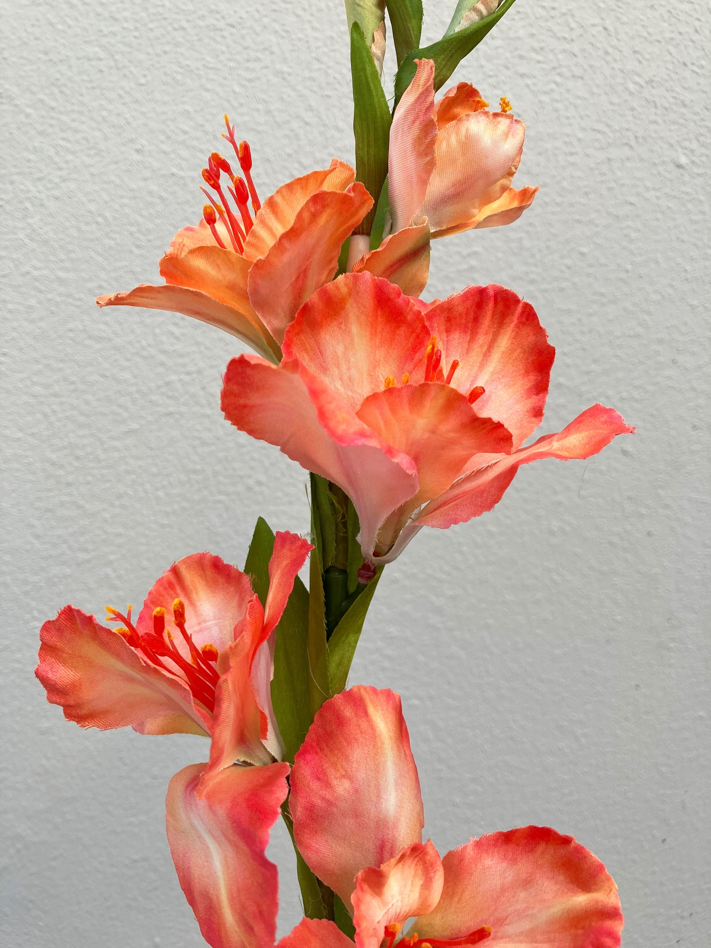 Artificial Gladiolus Orange