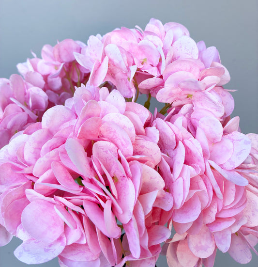 Artificial Hydrangea Bunch Pink