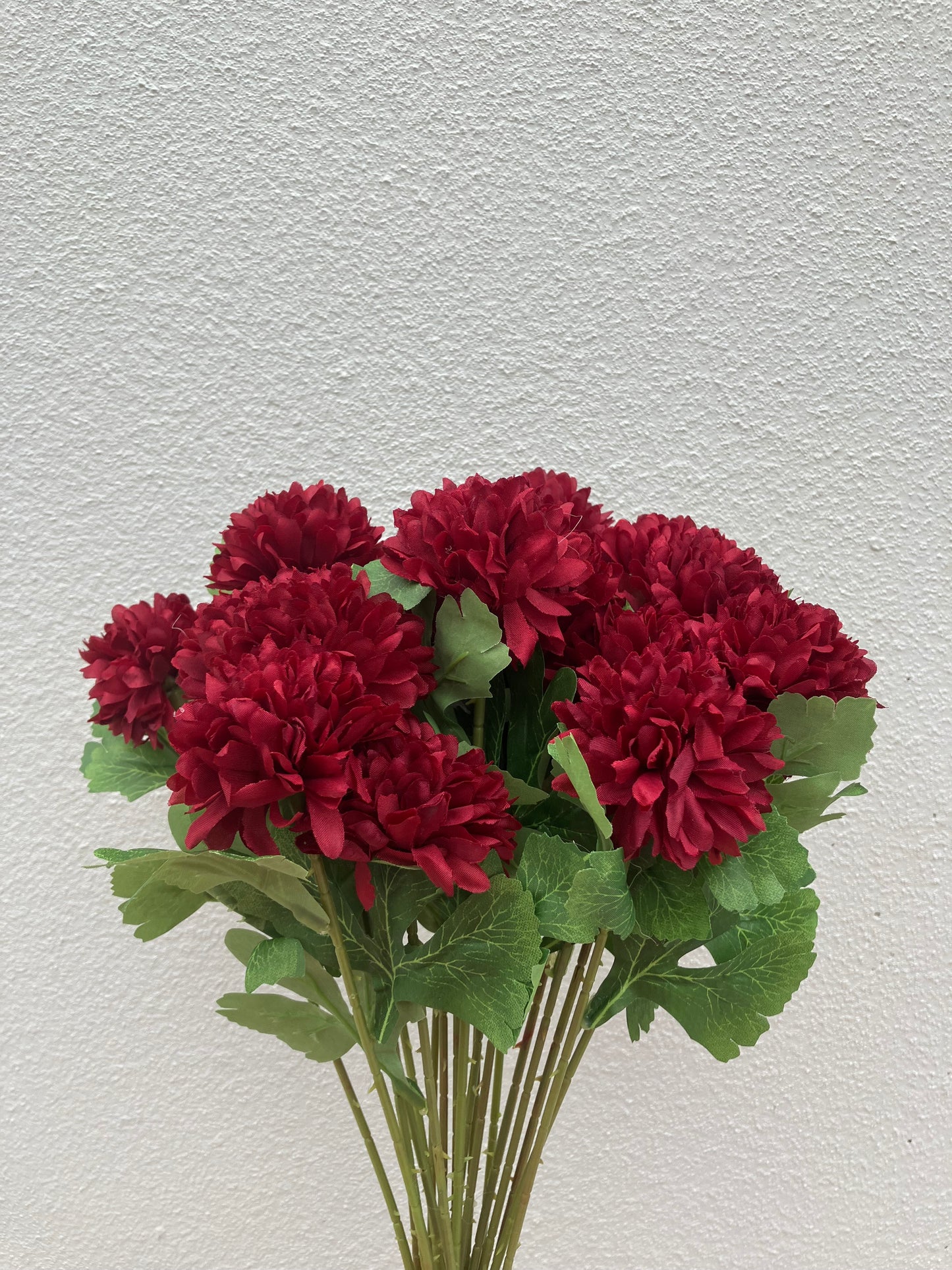 Artificial Chrysanthemum Wine Red