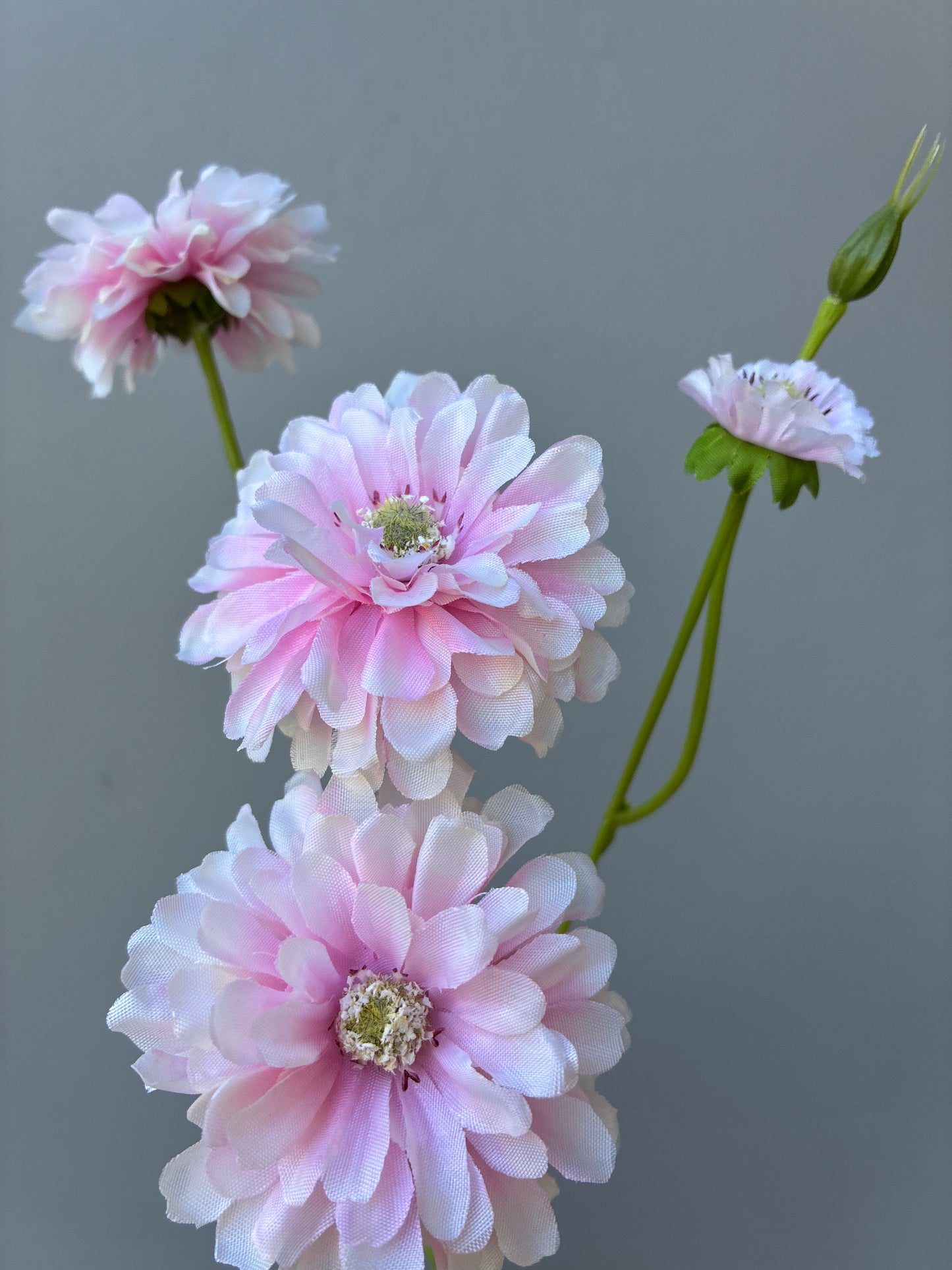 Artificial Zinnia Pink