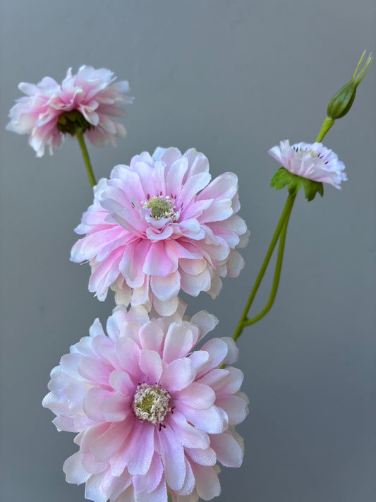 Artificial Zinnia Pink