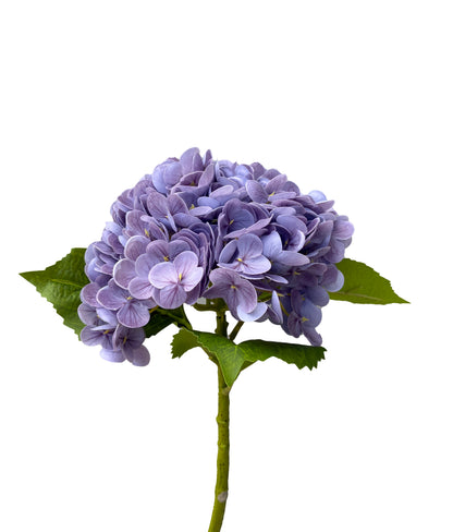 Artificial Real Touch Hydrangea Dusty Lilac