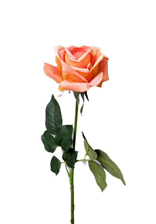 Real Touch Rose Soft Orange Petite