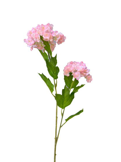 Artificial Real Touch Snow Touch Hydrangea Pink