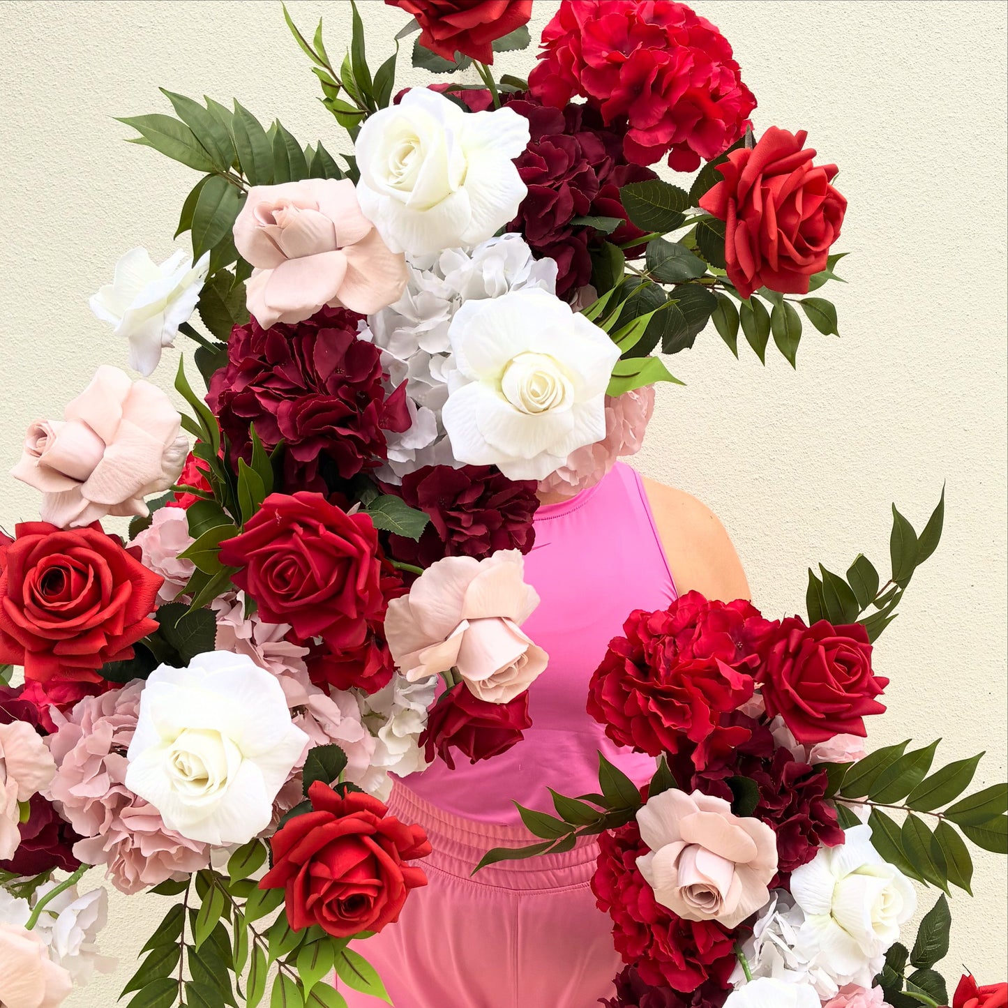 Artificial Ficus Leaf Spray