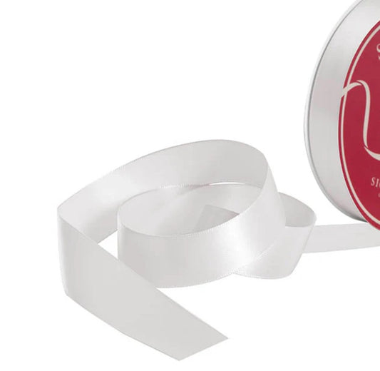 Ribbon Roll White Bulk (25mmx50yd)