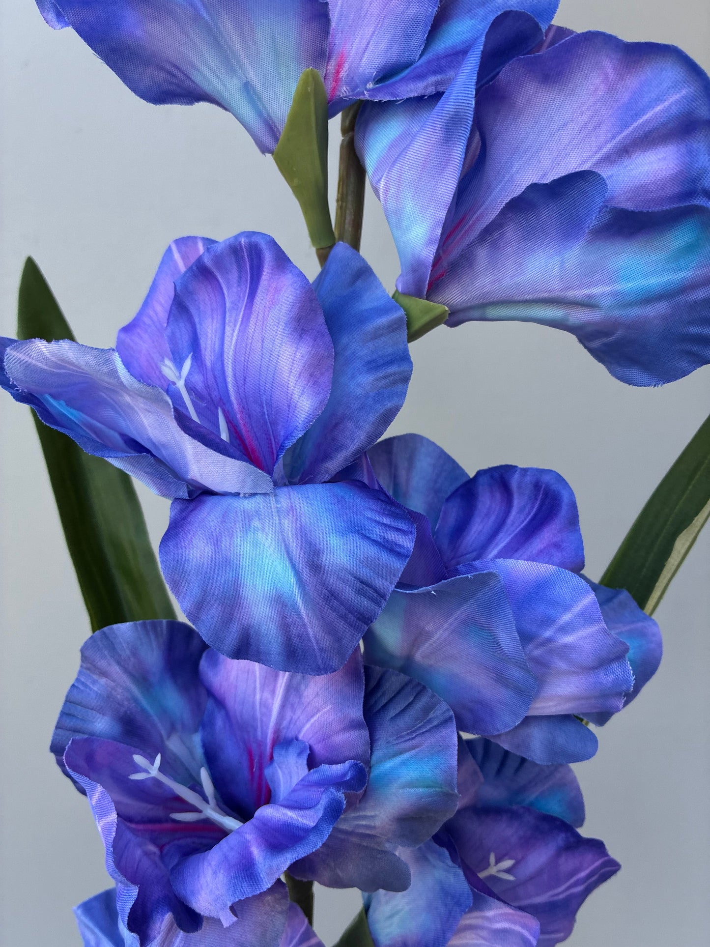 Artificial Gladiolus Blue