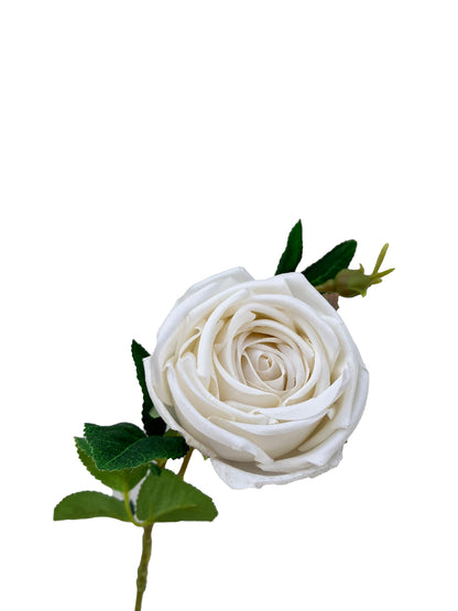 Artificial Silk Aurora Rose White