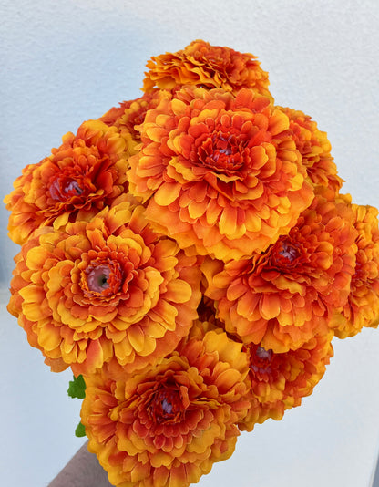 Artificial Marigold Orange