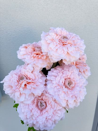 Artificial Marigold Peach