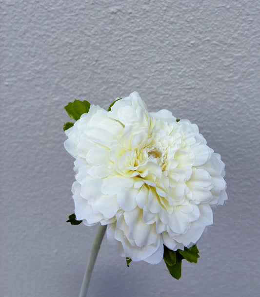 Artificial Marigold Ivory