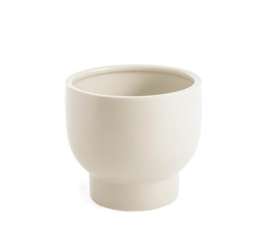 Ceramic Cup Pot White
