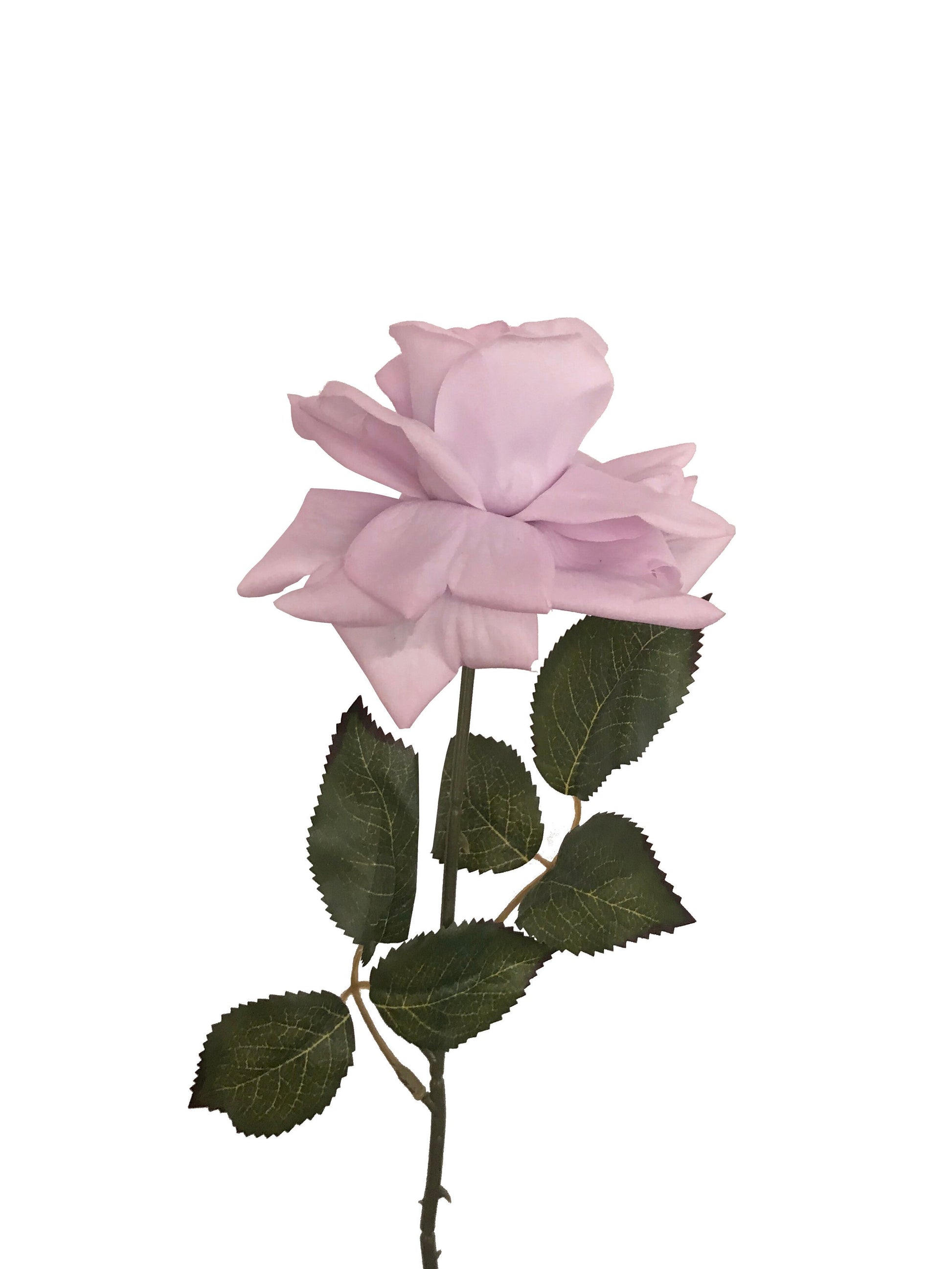        artificial real touch rose lilac