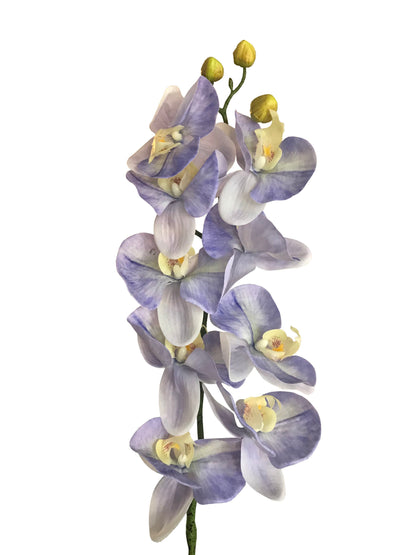 Artificial Orchid Real Touch Cornflower Blue