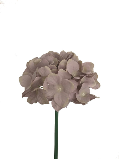 Artificial Hydrangea Taupe