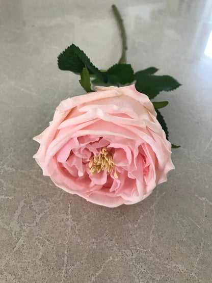 Artificial Peony Real Touch Pink