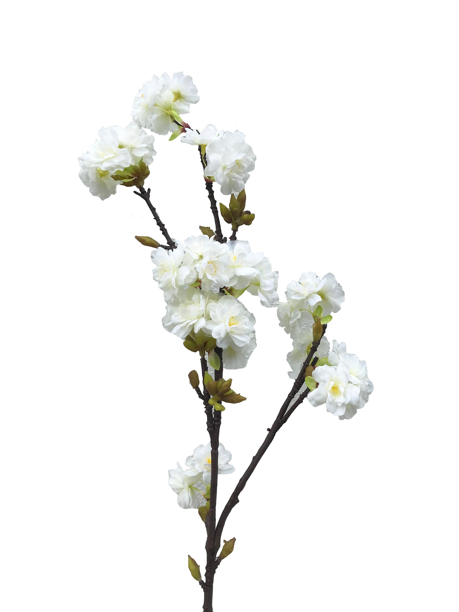 artificial white cherry blossom  
