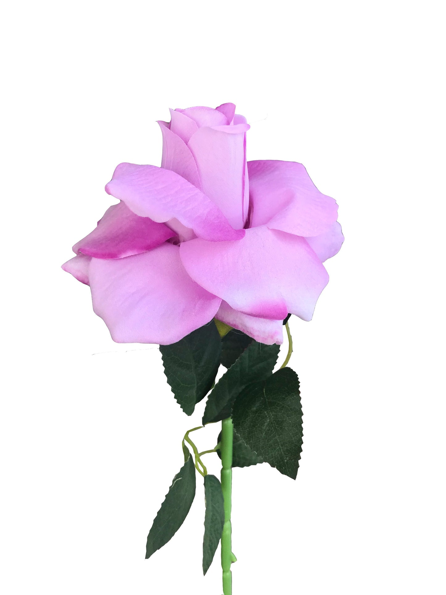 artificial velvet rose lilac