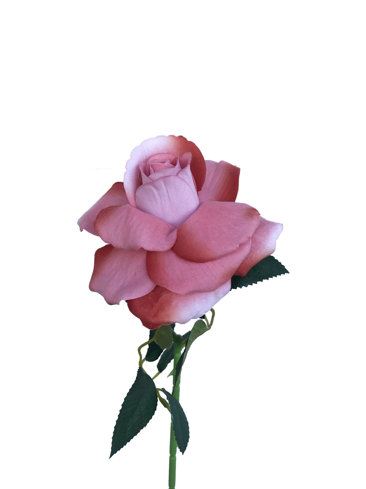 fake dusty pink roses