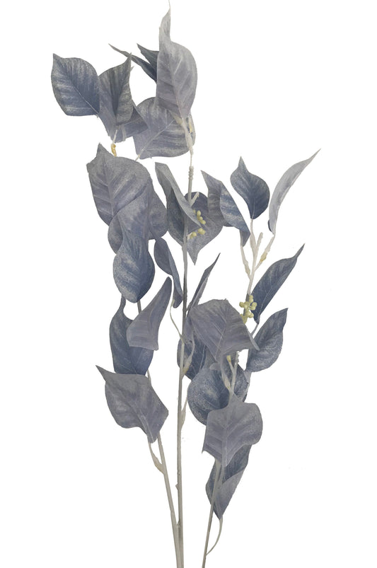 Branche de feuillage-bleu