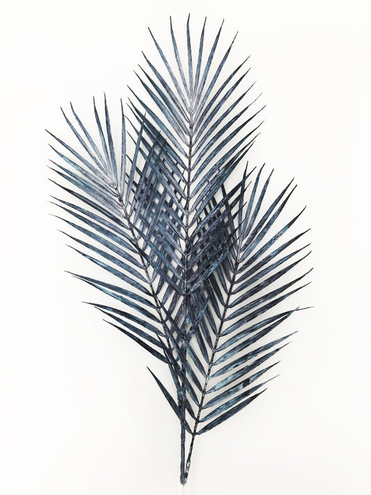 Palm Leaf-Navy